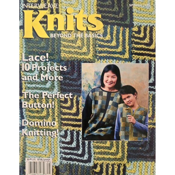 Interweave Knits Beyond The Basics Spring 1997 Magazine - Picture 1 of 6